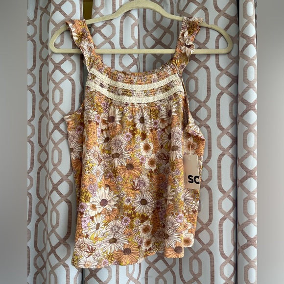 SO Tops - Kohls floral tank top